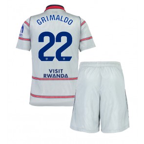 Atletico Madrid Alejandro Grimaldo #22 Tredjetrøje Børn 2026-27 Kortærmet (+ Korte bukser)